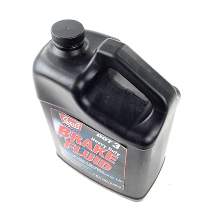 Super S Super S Dot 3 Heavy Duty Brake Fluid 3/1 Gallon SUS33-3
